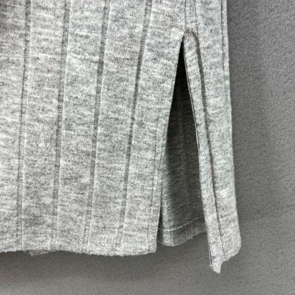 Anthropologie Sweater Women's S Light Grey Long Sleeve Round Neck Cozy Soft - Picture 4 of 8